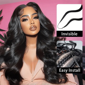Invisible Crochet Deep Curly Wave Human Hair Brown Invisible Knots Pre Separated Knotless Crochet Human Hair <strong>Extension</strong> <strong>for</strong> <strong>Braid</strong> - Product Image 3