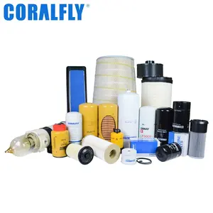 Excavator Hydraulic Cabin Air Oil Filters Element PC150 For Hyundai Kobelco Kubota Yanmar Komatsu Perkins Tata 200 035