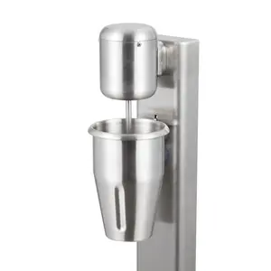 In Acciaio Inox singola Testa Tazza di Rifornimento Della Fabbrica Approvazione Del CE Attrezzature di Miscelazione Latte Shaker Blender