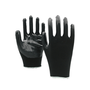 GLOVEMAN Custom Rigger Worker Antideslizante Impermeable Campo petrolífero Construcción industrial Trabajo DE SEGURIDAD Látex Guantes recubiertos de nitrilo - Product Image 1