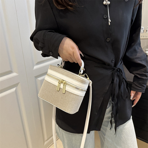 Borse a Spalla da Donna in Tela con Inserti, Grande Capacità, Sac à Main Femme, Vendita all'Ingrosso, Sunday Best 2026 - Product Image 3