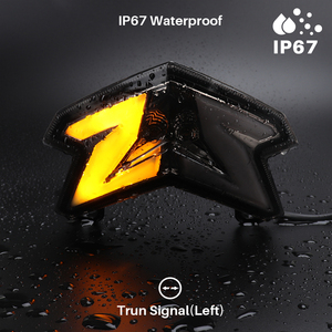 La Chine fabricant moto feu arrière pour <span class=keywords><strong>Kawasaki</strong></span> <span class=keywords><strong>Ninja</strong></span> <span class=keywords><strong>Z125</strong></span> Z125PRO ZX-6R 636 Z800 lumière LED intégrée - Product Image 6