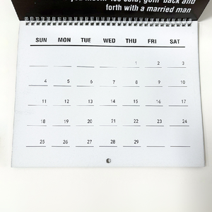 X418 Calendrier personnalisé 2025-2026, grand bloc-notes <span class=keywords><strong>de</strong></span> planification, calendrier <span class=keywords><strong>de</strong></span> bureau ou mural mensuel sur 12 <span class=keywords><strong>mois</strong></span> - Product Image 5
