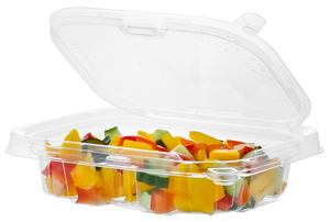 8oz Prime Rectangular Tamper Evident Food Containers Reciclable Carry Out Containers - Product Image 5