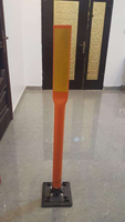 Poteau de signalisation routière et de stationnement, délimiteur mobile en plastique de 42 pouces, réfléchissant et flexible, fabriqué en Chine