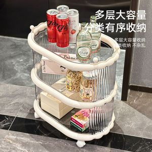 Chariot de rangement multi-niveaux portable et amovible pour salon, salle de bain, toilettes, usage domestique - Product Image 3