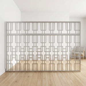 Panneau de séparation de pièce moderne en aluminium anti-corrosion, design motif arbre, surface anodisée pour l'intérieur du salon - Product Image 3