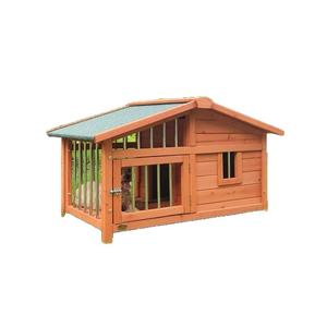 Lussuosa casa moderna in legno per cani e gatti robusta pratica per uso esterno impermeabile con orsacchiotto di orsacchiotto di pollo nido sigilli a bottone - Product Image 1