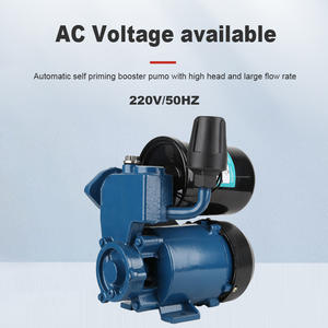 Bomba de refuerzo autocebante automática de CA 220V 370W 32mm bomba de agua de alambre de aluminio para el hogar, refuerzo <span class=keywords><strong>solar</strong></span>, refuerzo de inodoro - Product Image 2