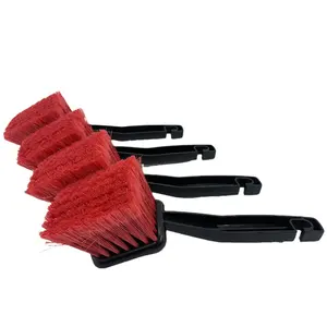 High Quality Soft Bristle Long Handle Car Cleaning Brush Car Wash Brush Car Wheel Cleaning Brush