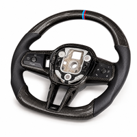 Volant de voiture personnalisé avec écran LED en suède et fibre de carbone, accessoires pour BMW Série 6 E64 630i 645ci 650i