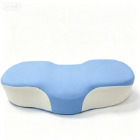 Coussin de siège ergonomique en mousse à mémoire de forme pour le coccyx, soutien orthopédique du coccyx, coussin dorsal avec housse en maille respirante pour chaise de bureau et voiture