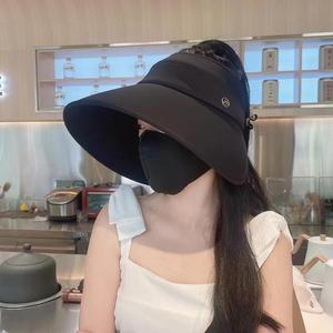 Gran oferta, sombrero de copa vacío coreano <span class=keywords><strong>para</strong></span> mujer, diadema de protección solar transpirable, envío rápido, <span class=keywords><strong>mejor</strong></span> precio, sombrero <span class=keywords><strong>para</strong></span> <span class=keywords><strong>el</strong></span> <span class=keywords><strong>sol</strong></span>, <span class=keywords><strong>gorra</strong></span> de seda helada de ala grande - Product Image 5