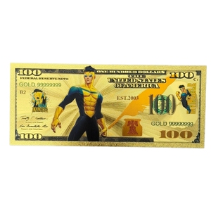 Billet de banque INVINCIBLE Amérique 2026 plaqué or 24 carats pour cadeaux - Product Image 3