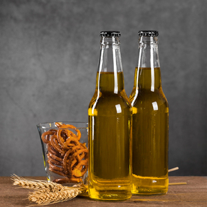 Botellas de <span class=keywords><strong>cerveza</strong></span> artesanales de cristal transparente marrón personalizadas al por mayor, botellas vacías, botellas de bebidas - Product Image 4