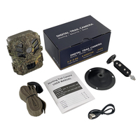 Caméra de chasse sans fil Sensvision WiFi 4K 64MP avec contrôle par application, mini vision nocturne activée par le mouvement