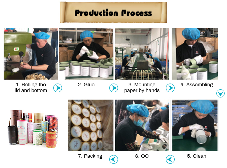 craft paper tube container