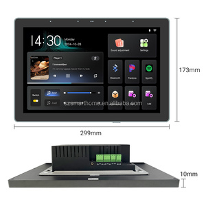 8-Inch Nhà Thông Minh Nền Âm Nhạc Máy Chủ Khuếch Đại 8-Kênh Cho <span class=keywords><strong>Bluetooth</strong></span> 2 Zone Tự Động Hóa Nhà Theatre Hệ Thống Nhà Khuếch Đại - Product Image 4
