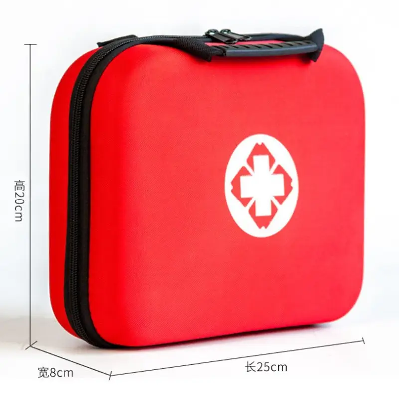 High Quality Emergency Survival Camping EVA Hard Box First Aid Kit Bag With Home EVA First Aid Travel Bags