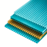 Panneau solaire en polycarbonate à double paroi UV Shield, coloré, pour gazebo, abri de voiture, serre à légumes, couverture de toit légère
