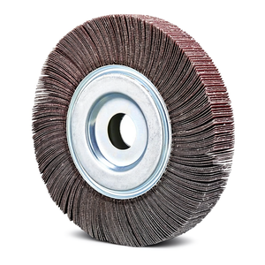 Disque à lamelles Fervi en oxyde d'aluminium, tissu perforé 115 mm pour le meulage des métaux - Product Image 2