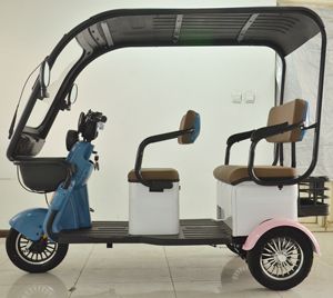 New Model Adult Electric Tricycles 3 Three Wheels Electric <strong>Motorcycle</strong> Bicycles for Passenger <strong>with</strong> <strong>Roof</strong> - Product Image 4