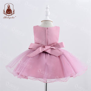 Outong Yoliyolei petite fille, robe De soirée robe De bébé De noël Design robes découpées et cousues/ - Product Image 2