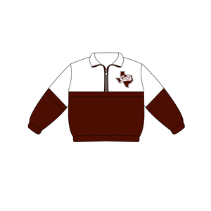Vêtements pour enfants <span class=keywords><strong>vintage</strong></span> de haute qualité, ensemble de pulls à manches longues à demi-zip épais à carreaux, style décontracté, pour 6 ans - Product Image 3