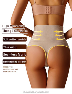 003 # Transfrontalier Sans Couture Taille Haute Abdomen Taille Façonner String Beau Corps <span class=keywords><strong>Sexy</strong></span> Fesses Plus La Taille Sous-Vêtements pour Femmes - Product Image 6