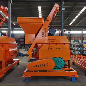 Industrielle Zement mischmasch ine Horizontale Doppelwellen-Zement betonmischer der JS-Serie für Beton mischa lagen - Product Image 3