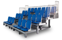Chaise de stade pliable BLM6200, fixée directement au sol en béton, pour salle de sport, siège de stade