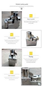 Pelador de patatas automático de 500 kg/hora, máquina rebanadora, bomba de limpieza <span class=keywords><strong>en</strong></span> seco Taro para uso doméstico, granja para panadería, verduras, frutas, ajo - Product Image 3