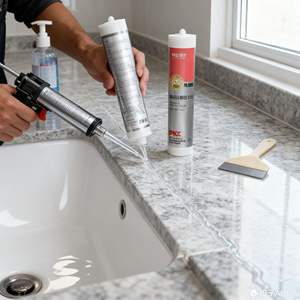 बाथरूम समूहों के लिए विशेष संरचनात्मक चिपकने, वाटरप्रूफ, दूध प्रतिरोधी, और क्रैक-मुक्त सिलिकॉन सीलेंट निर्माताओं के लिए विशेष संरचनात्मक चिपकने वाला - Product Image 4