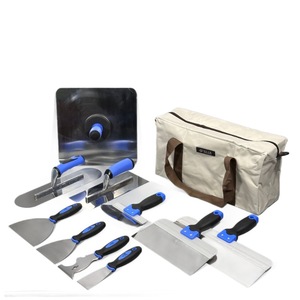 Stainless Steel Putty Knife Scraper Construction Tool Set For Wall Floor Repair And Cleaning With Ergonomic Handle - Product Image 4