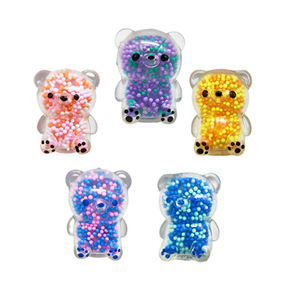 <b>Cute</b> Soft <b>Bear</b> Squeeze Toy Creative Animal Shape Vent Stress Relief Toy - Product Image 3