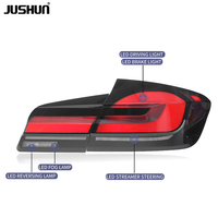 JUSHUN Modernas Luces LED Traseras para BMW F10 2011-2017 Serie 5 Nuevos Accesorios con Lente Roja para BMW Serie 5 11-17
