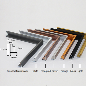 Cadres en alliage d'<span class=keywords><strong>aluminium</strong></span> pour peintures décoratives, moulures, cadres métalliques pour photos - Product Image 3