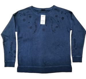 Sweat-shirt pull doublé pour femme, 100% coton, teint en pièce, surplus de production de marques, lot de stock du Bangladesh 123 - Product Image 1