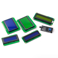 Módulo adaptador de interfaz serie IIC/I2C para pantalla LCD1602+I2C 1602 16x2 1602A azul/verde