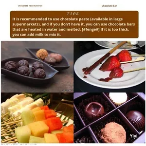 <span class=keywords><strong>Fontaine</strong></span> à <span class=keywords><strong>chocolat</strong></span> transfrontalière à trois niveaux, machine à cascade de <span class=keywords><strong>chocolat</strong></span> fondu de style européen et américain, modèle manuel chinois - Product Image 5