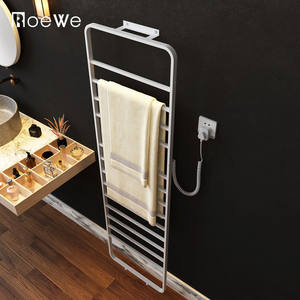 Sèche-serviettes électrique chauffante en acier inoxydable, w, sèche-serviettes électrique, support <span class=keywords><strong>de</strong></span> séchage pour <span class=keywords><strong>salle</strong></span> <span class=keywords><strong>de</strong></span> bains, hôtel - Product Image 3