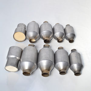 Konverter katalis bulat aliran tinggi 200-600cell Universal DPF DOC SIC SCR 2 "2.5" 3" - Product Image 1