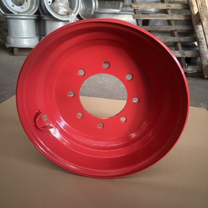 Disesuaikan 16.5 inci 8.25x16.5 roda selip Steer <span class=keywords><strong>Loader</strong></span> Rim untuk 10-16.5 ban - Product Image 2