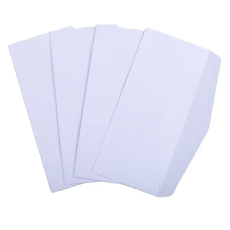 #10 मानक सफेद कागज लिफाफा