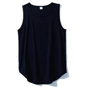 Gilet estivo personalizzato da <span class=keywords><strong>uomo</strong></span> con logo <span class=keywords><strong>bianco</strong></span> tinta unita traspirante senza maniche e senza collo camicia sportiva canotta da <span class=keywords><strong>uomo</strong></span> - Product Image 4