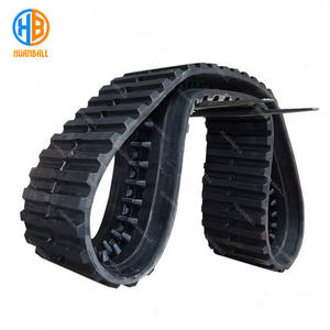 Pista in gomma per trasportatore largo da 17 "420*100*54 per <span class=keywords><strong>Dumper</strong></span> <span class=keywords><strong>Cat</strong></span> Mx50 - Product Image 1