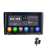 Monitor Mobil Android 8 RAM GPS Kamera Mundur Alat Bantu Parkir Stereo Pemutar Video MP5 Radio GPS Terintegrasi 1 Tahun untuk Dashboard DVD