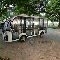 Minibuses Urbanos en Oferta, 4x4 Automáticos, de 8/11/14/17/20 Pasajeros, Microbuses Eléctricos de Lujo para Turismo/Escuela/Arenas, Marca Caiteng