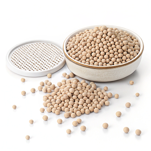 Высокая Адсорбция 5А цеолитное молекулярное сито 3-5 мм шарики для обессеривания и обезвоживания природного газа для нефтяных добавок - Product Image 1