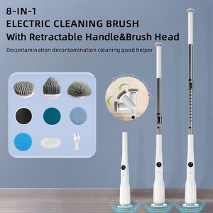 Cepillo de Limpieza Eléctrico Multifuncional para el Hogar con Cabezal Giratorio para Uso en Cocina y Baño, Diseño Portátil, 1 Año de Garantía - Product Image 3